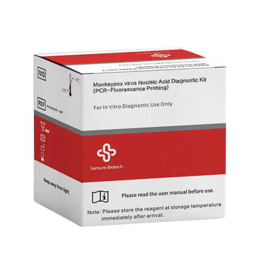  サル痘ウイルス核酸検査キット (PCR プローブ法）（BIC-S3352E48）の製品パッケージ写真